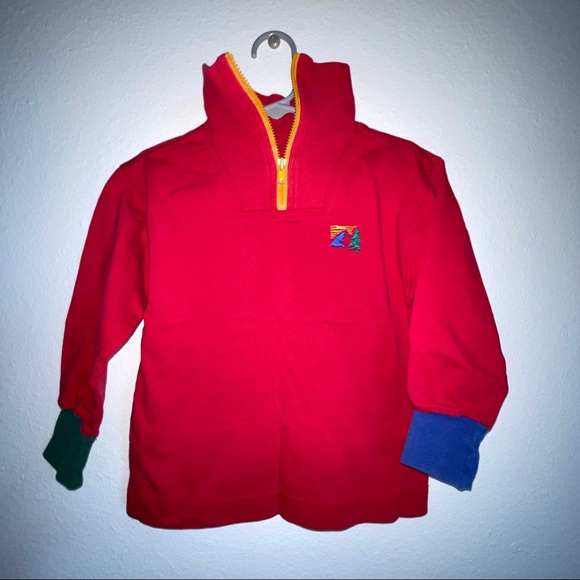 Vintage Gymboree classic half zip pullover outdoor